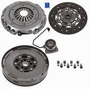 FOR VAUXHALL CORSA ASTRA J MOKKA CRUZE 1.7CDTi DUAL MASS FLYWHEEL CLUTCH KIT