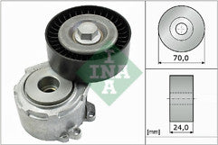 FOR PEUGEOT 406 2.0 HDI FAN BELT TENSIONER KIT SANDEN +AC
