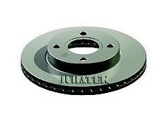 FORD MONDEO ST24 ST200 REAR GROOVED BRAKE DISCS MINTEX BRAKE PADS 