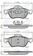 RENAULT MEGANE 2005 to 2009  BRAKE PADS FRONT & REAR FULL SET 