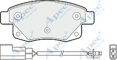 FOR TRANSIT 350 SHR MK7 V348 REAR BRAKE PADS PAD WITH WIRE SENSOR