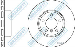 BMW 525D 530D 520I E61 E60 2 FRONT VENTED BRAKE DISCS PADS WITH SENSORS 324MM