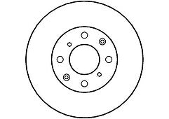 FOR CRX EE ED 16V BRAKE DISC FRONT REAR CROSS DRILLED & GROOVED MINTEX PADS 