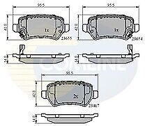FOR KIA CEED VAUXHALL REAR BRAKE PADS FULL SET 93169143