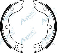 For NISSAN INTERSTAR 1.9 dCi X70 APEC REAR BRAKE SHOES SET OF 4