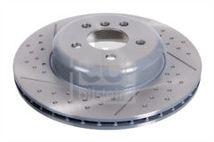  FOR BMW F33 BREMBO DRILLED GROOVED BRAKE DISCS AND PADS  345mm