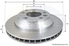 PORSCHE CAYENNE Q7 TOUAREG BRAKE DISCS  BRAKE PADS REAR PAIR