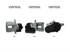 VW TIGUAN SPORT TDI (MK1 5N 2 REAR BRAKE DISC PAD 2 REAR ELECTRIC BRAKE CALIPERS