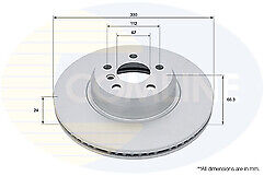 BMW 5 SERIES 520D XDRIVE M SPORT (MK7 (G30))  FRONT BRAKE DISC AND PADS WIRE