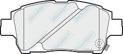 FOR TOYOTA CELICA 1.8VVTI 190 9907 BRAKEP PADS  DISC BRAKE PADS FRONT REAR
