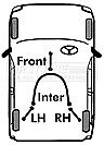 FOR  FOCUS ZETEC (MK3 (C346))  HAND BRAKE CABLE CENTRE REAR LEFT RIGHT