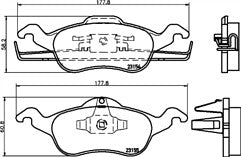 FORD FOCUS 98-04 MINTEX FRONT & REAR BRAKE DISCS & PADS