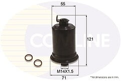 FUEL INJECTION FILTER FOR TOYOTA MR2 MK2 SW20 GT T-BAR