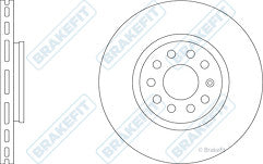 AUDI A4 B6 3.0 3.0TDi FRONT BRAKE DISCS DRILLED GROOVED WITH MINTEX PADS 
