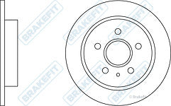 CROSS DRILLED GROOVED BRAKE DISC BRAKE PAD VAUXHALL INSIGNIA SRi CDTI 292mm rear