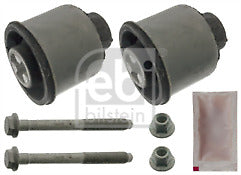 VW GOLF MK4 AUDI A3 VW BORA FABIA OCTAVIA REAR AXLE BEAM BUSH MODIFIED + BOLTS