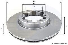 FOR NISSAN CABSTAR NT400 2.5DCi 3.0DCi 2004-2013 FRONT BRAKE DISC BRAKE PADS
