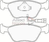 FOR FORD ESCORT RS COSWORTH MK7 MONDEO 2.5 MK1 1993> FRONT BRAKE PAD SET