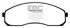FOR KIA SEDONA 2.5 (1999-2006) EBC FRONT BRAKE PADS SET OF 4