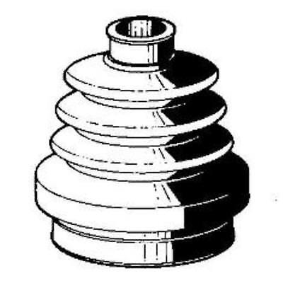 FOR FORD ESCORT (1990-1992) MK 5 - 1.4 FRONT INNER CV JOINT BOOT KIT