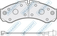 FOR IVECO DAILY 50C12 50C13 50C14 50C17 BRAKE PAD FRONT REAR BRAKE PADS 