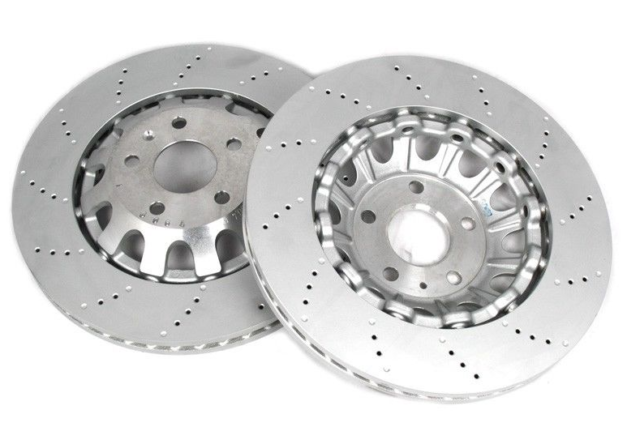 FOR AUDI TTRS FRONT PERFORMANCE DRILLED BRAKE DISCS PADS FRONT AND REAR