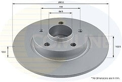 FOR VAUXHALL VIVARO TRAFIC  BRAKE DISC PADS CROSS DRILLED GROOVED  REAR