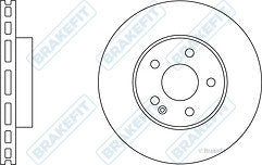 FOR MERCEDES VITO CDi W639 2004 ON BRAKE DISC FRONT BRAKE DISC PADS BOTH SIDES