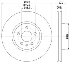 AUDI A5 3.0tdi 240BHP QUATTRO BRAKE DISC BRAKE PADS MINTEX FRONT REAR