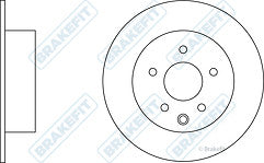 FOR NISSAN QASHQAI REAR SOLID BRAKE DISC REAR BRAKE PADS
