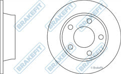 AUDI A6 AVANT ESTATE QUATTRO C5 4B REAR BRAKE DISC SOLID 255MM NEW
