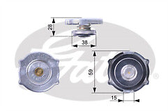 Radiator Cap Chrysler FOR Voyager Grand Voyager 2.0 2.4 2.5 3.3 CRD 01-07