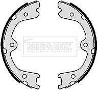 Fits NISSAN PATHFINDER 2.5 R51 BORG & BECK REAR BRAKE SHOES SET OF 4