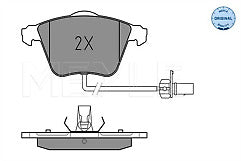Genuine MEYLE HD Front Brake Pad Set for Audi A4 Avant BKE BRB 1.9 2004-2008