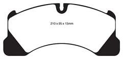 FOR PORSCH CAYENNE PANAMERA  EBC YELLOW STUFF FRONT BRAKE PADS DP41835R 