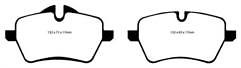 EBC REDSTUFF BMW Mini 1.6 SC Works Girling Cal 03 - 06 FRONT BRAKE PADS DP31789C