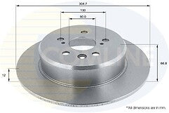 VAUXHALL MOVANO RENAULT MASTER 1998-2009 BRAKE DISCS FRONT REAR BRAKE DISCS X4 