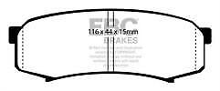 FOR MITSUBISHI PAJERO 3.8 / TOYOTA LANDCRUISER  2.4 TURBO EBC REAR BRAKE PADS 