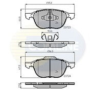 FORD FOCUS MK2 2005-2010 ESTATE HATCH TDCi FRONT BRAKE PADS REAR BRAKE SHOES 