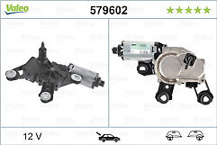 FOR AUDI A6 ALLROAD S6 GENUINE VALEO AUDI REAR WIPER MOTOR NEW 4F9955711B 579602