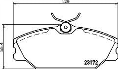RENAULT CLIO 172 182 CUP BRAKE DISC FRONT MINTEX BRAKE DISCS &PADS FRONT