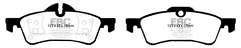 FOR MINI 1.4 One D R50 (2001-2006) EBC REAR  BRAKE PADS SET OF 4