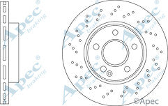 BRAKE DISCS DRILLED PADS FRONT REAR FOR MERCEDES A160 A180 A200 2012 ON 