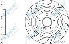 FOR MERCEDES CLA45 GLA45 AMG REAR BRAKE DRILLED GROOVED DISCS PADS 330MM 