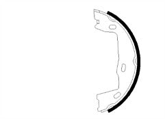 VAUXHALL CAVALIER CALIBRA REAR  HANDBRAKE SHOES & SHOE FITTING KIT