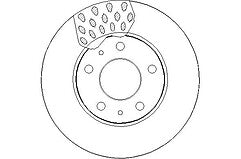  FOR FIAT DUCATO CABINA MOTRICE 3.0 JTD FRONT BRAKE DISC BRAKE PADS 300MM