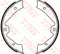 VW TOUAREG V6 CAYENNE 2010ON  REAR HANDBRAKE PARKING SHOES 