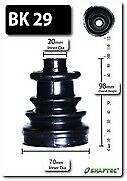 FOR FORD FIESTA 1.4 TDCi MK 6 (2002-2009) FRONT OUTER CV JOINT BOOT KIT 
