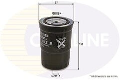 FUEL FILTER FITS MITSUBISHI PAJERO SHOGUN 3.2TD 4M41