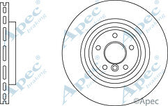 FOR JAGUAR XF R-SPORT  REAR DRILLED GROOVED BRAKE DISCS 